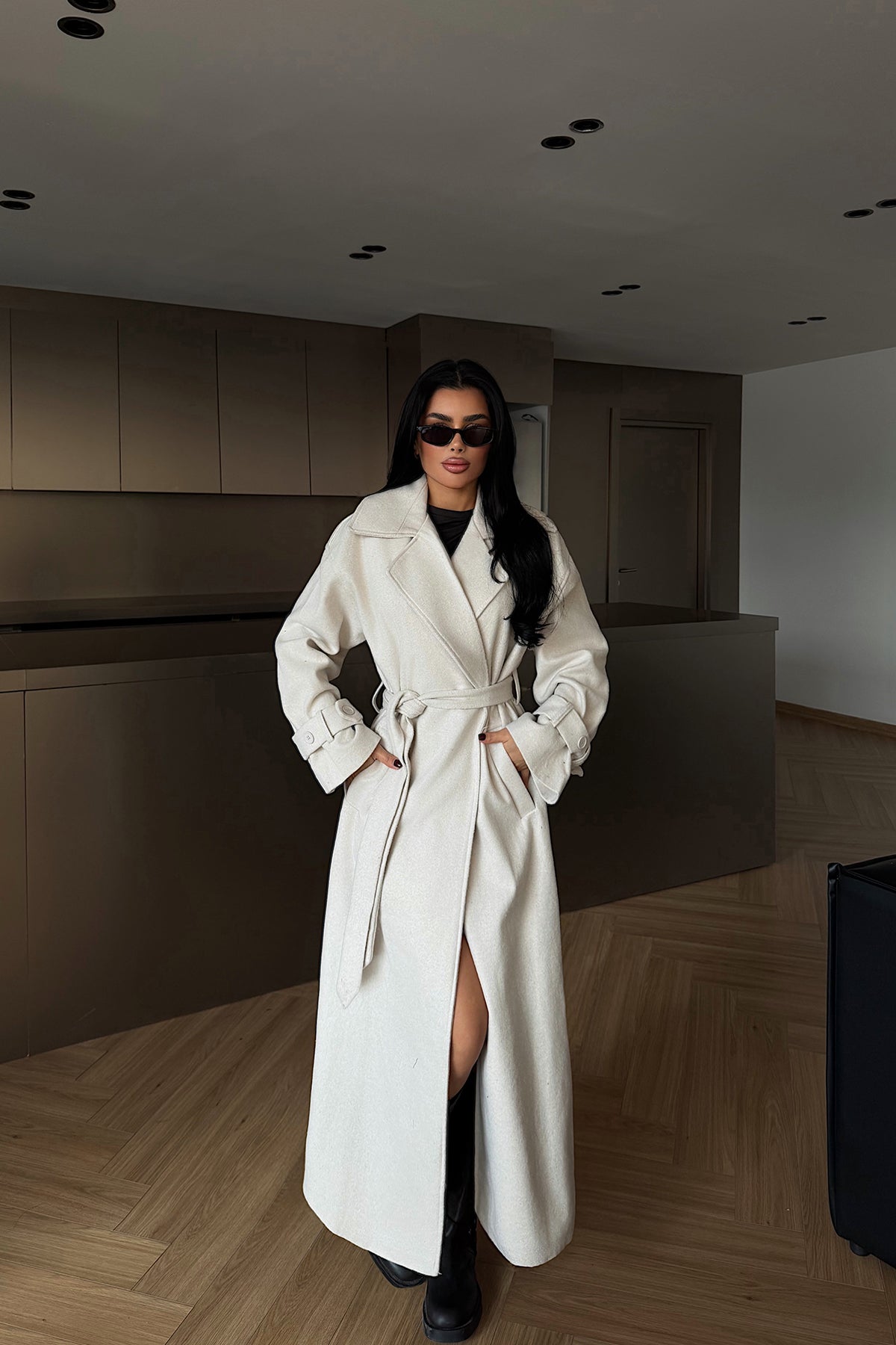 White Long Coat