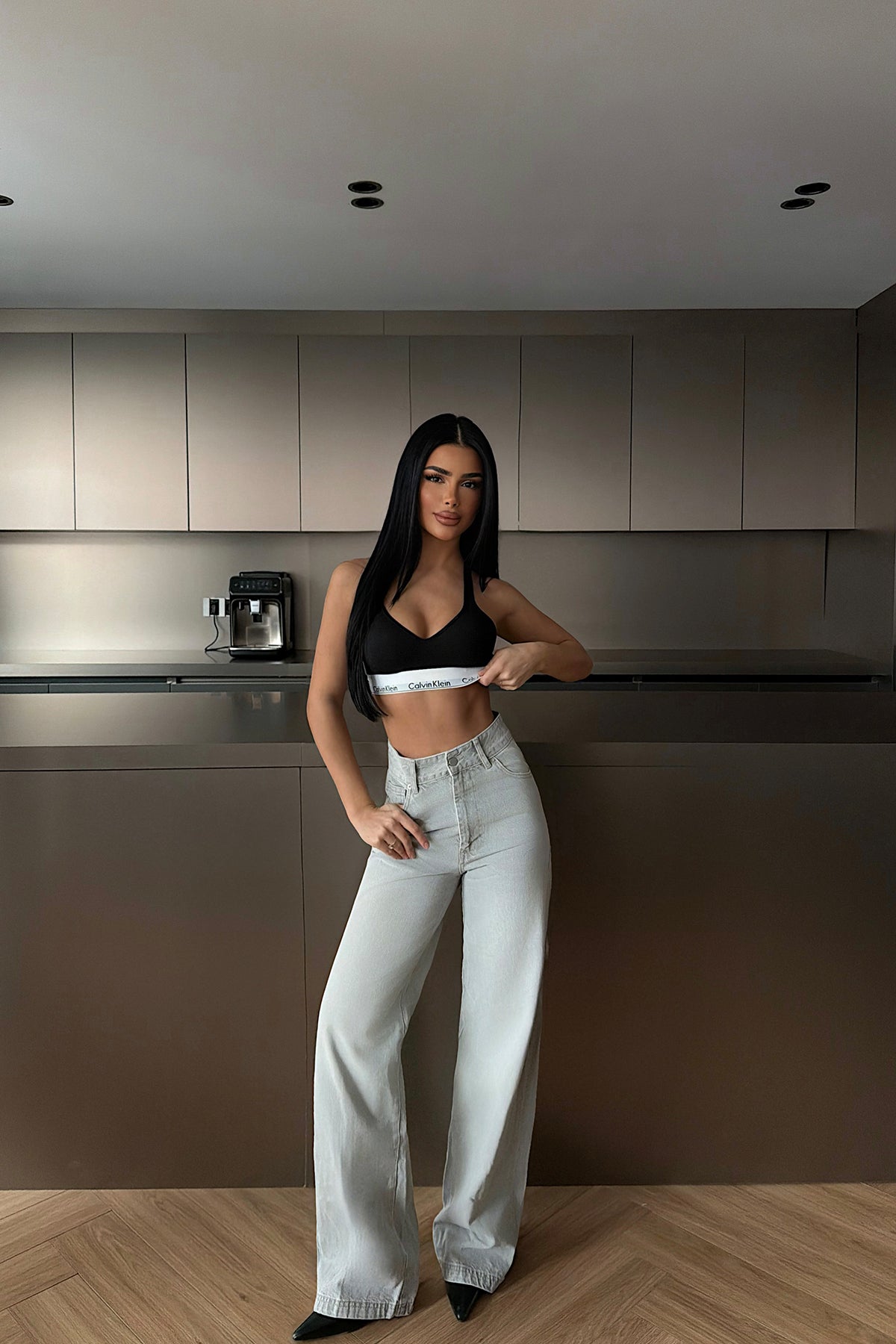 Gray Jeans