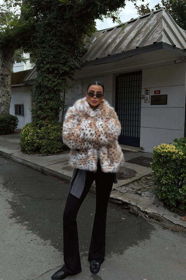 Leopar Delora Leopar Desenli Kürk 13