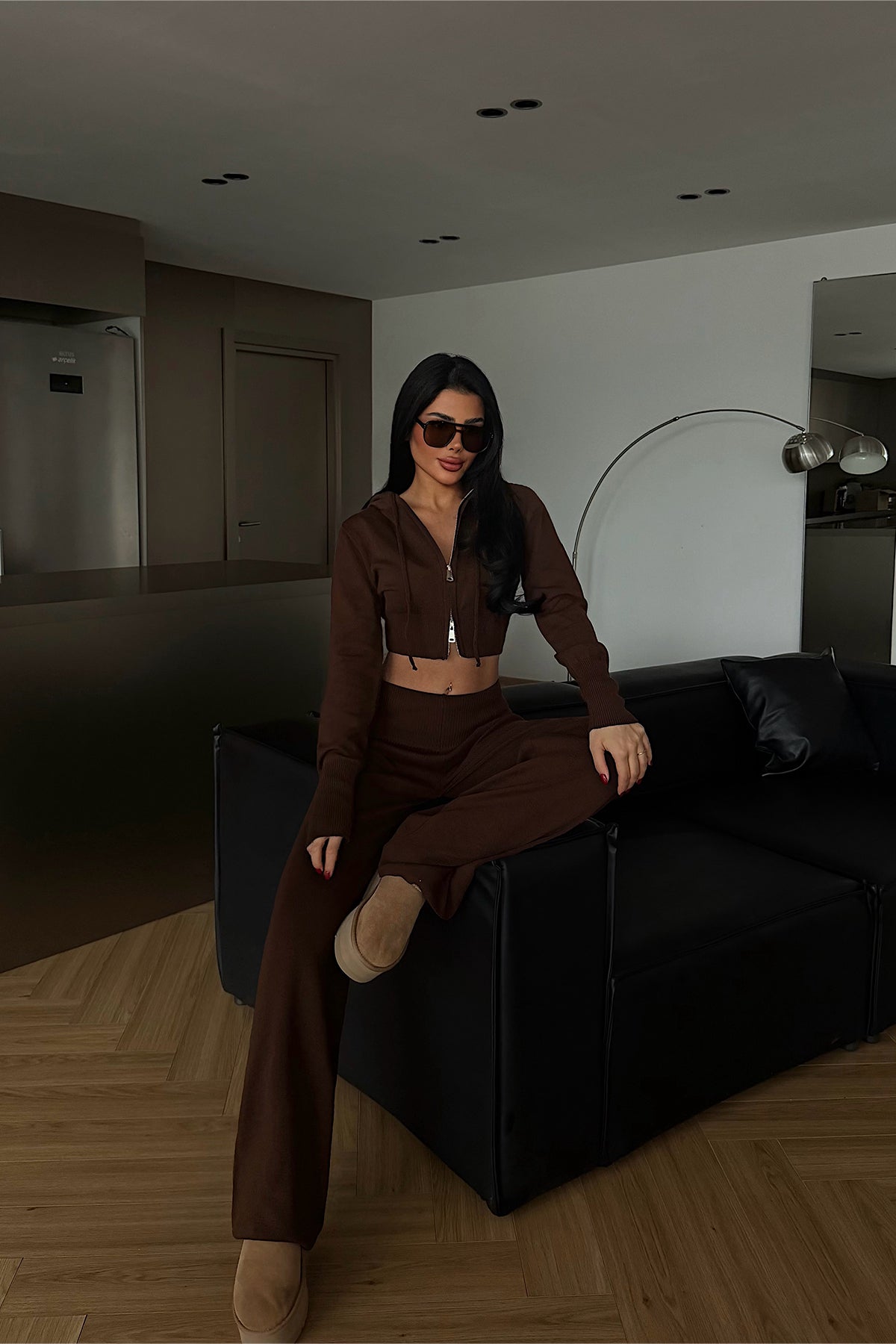 Acı Kahve Vinicia Triko Takım 8
