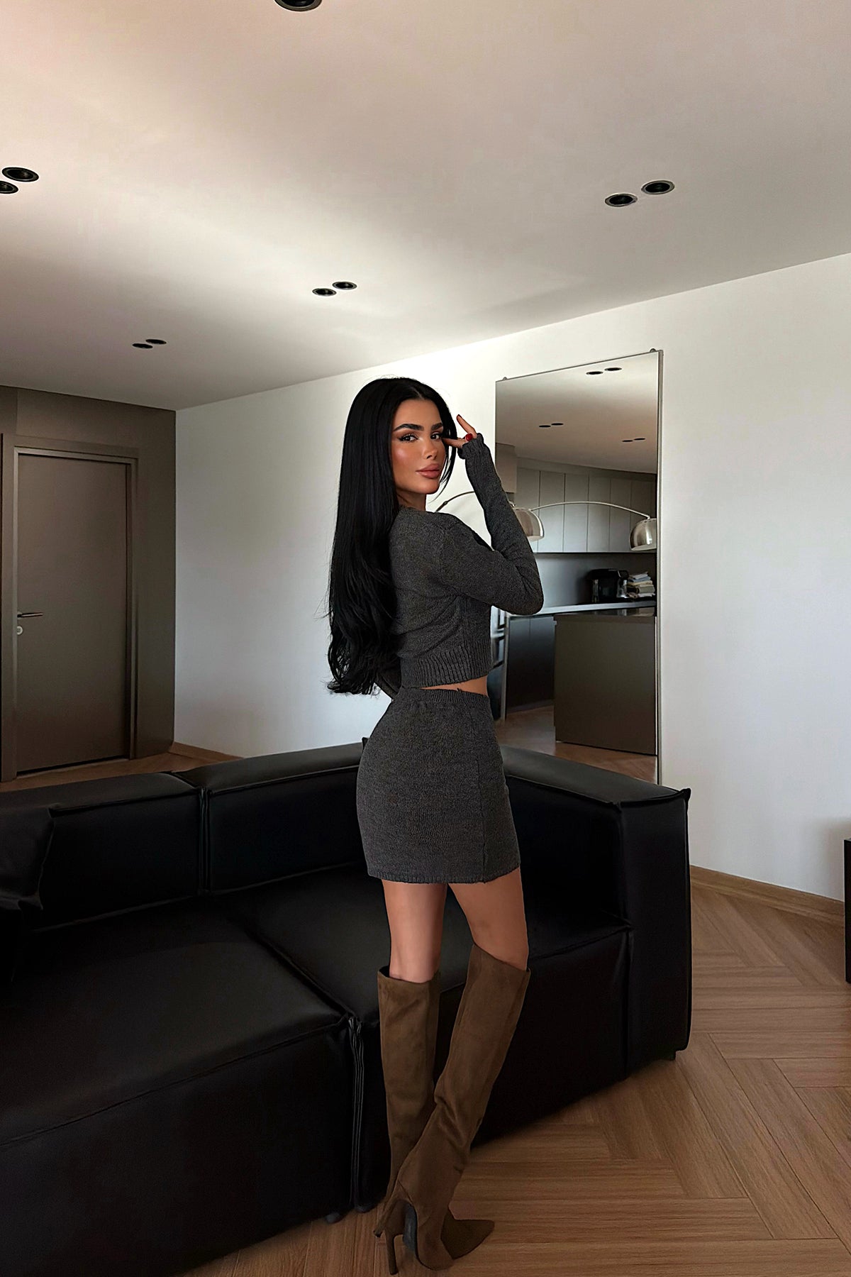Antrasit İlue Triko Takım 16