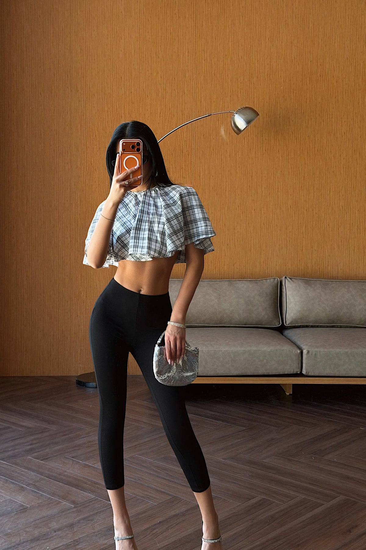 Beyaz Bahu Crop Bluz 8