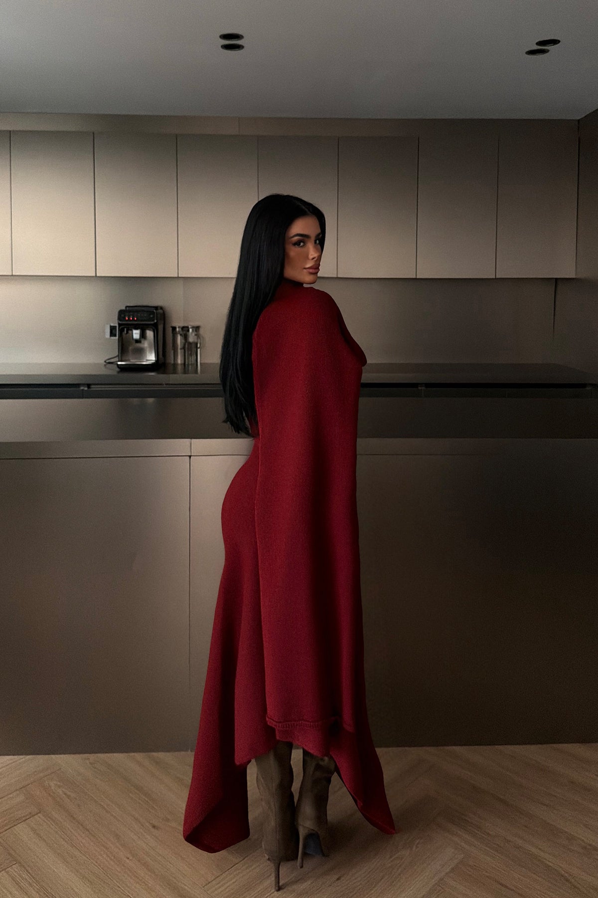 Bordo Suzette Triko Takım 16