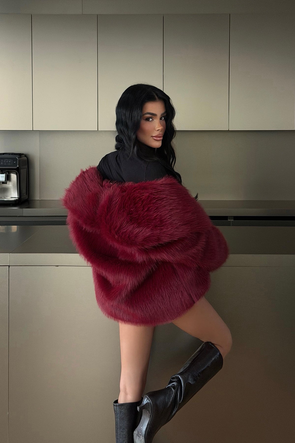 Bordo Rufina Kürk 16