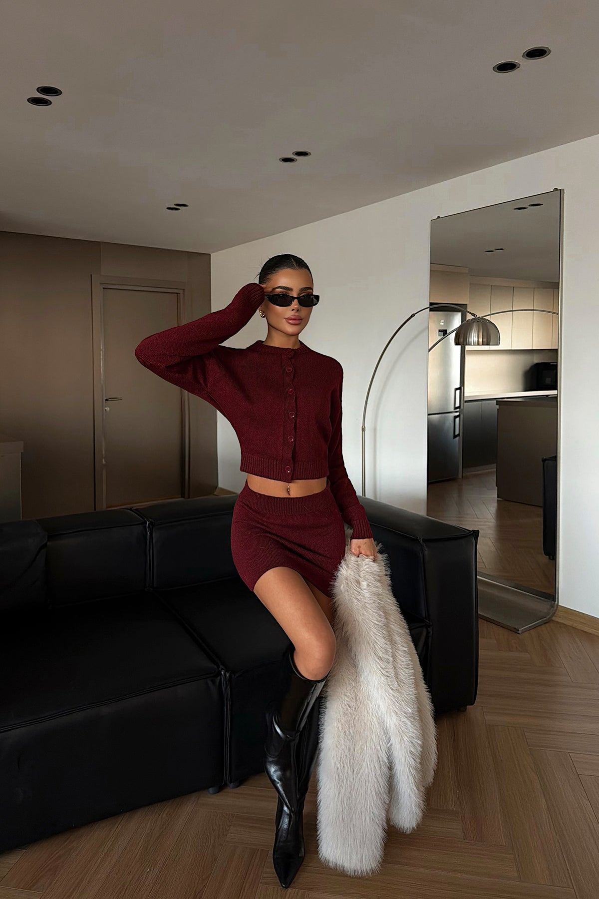 Bordo Kourty Triko Takım 12