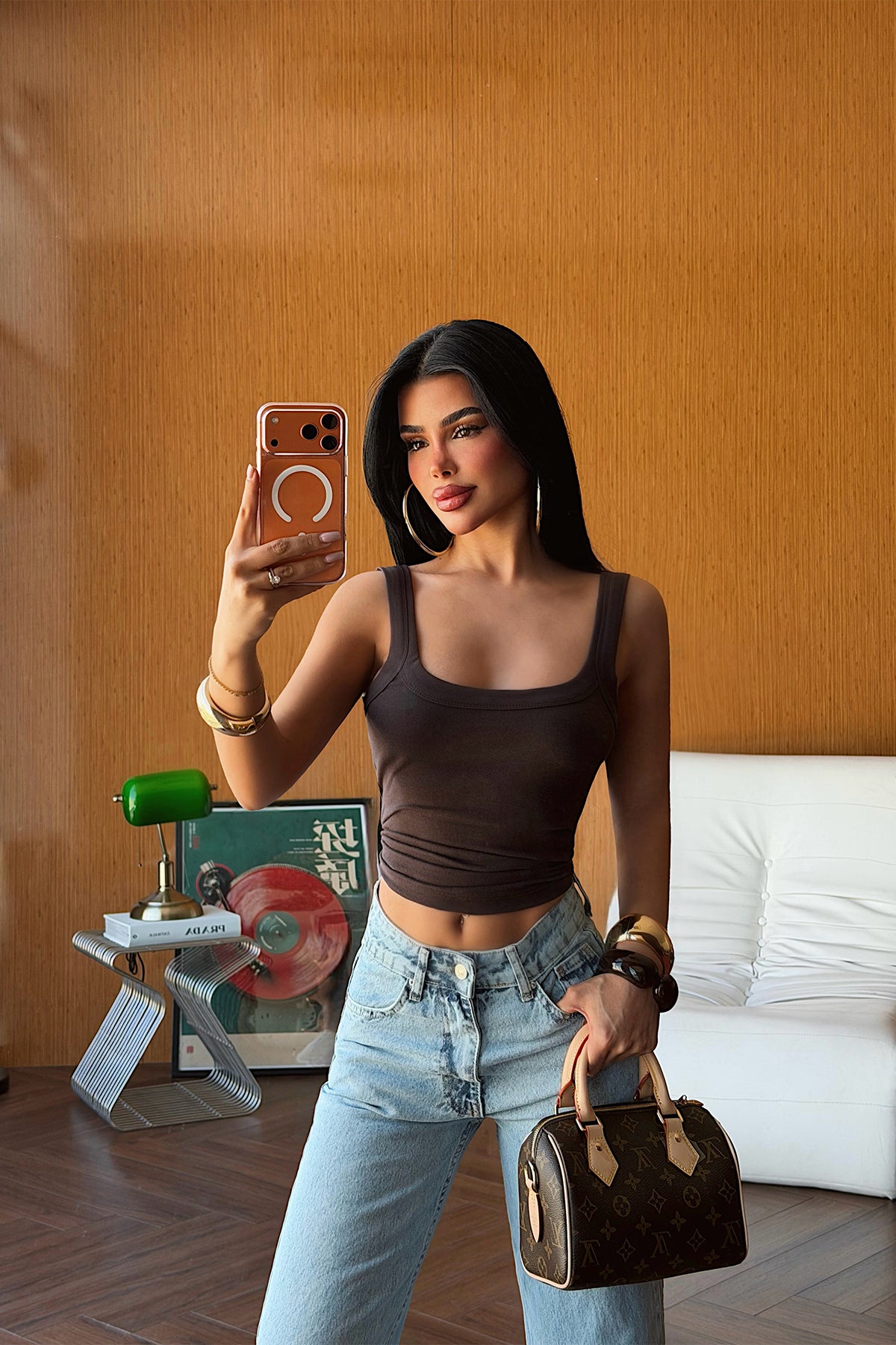 Renk: KAHVERENGİ | Kahverengi Qalu Crop 1