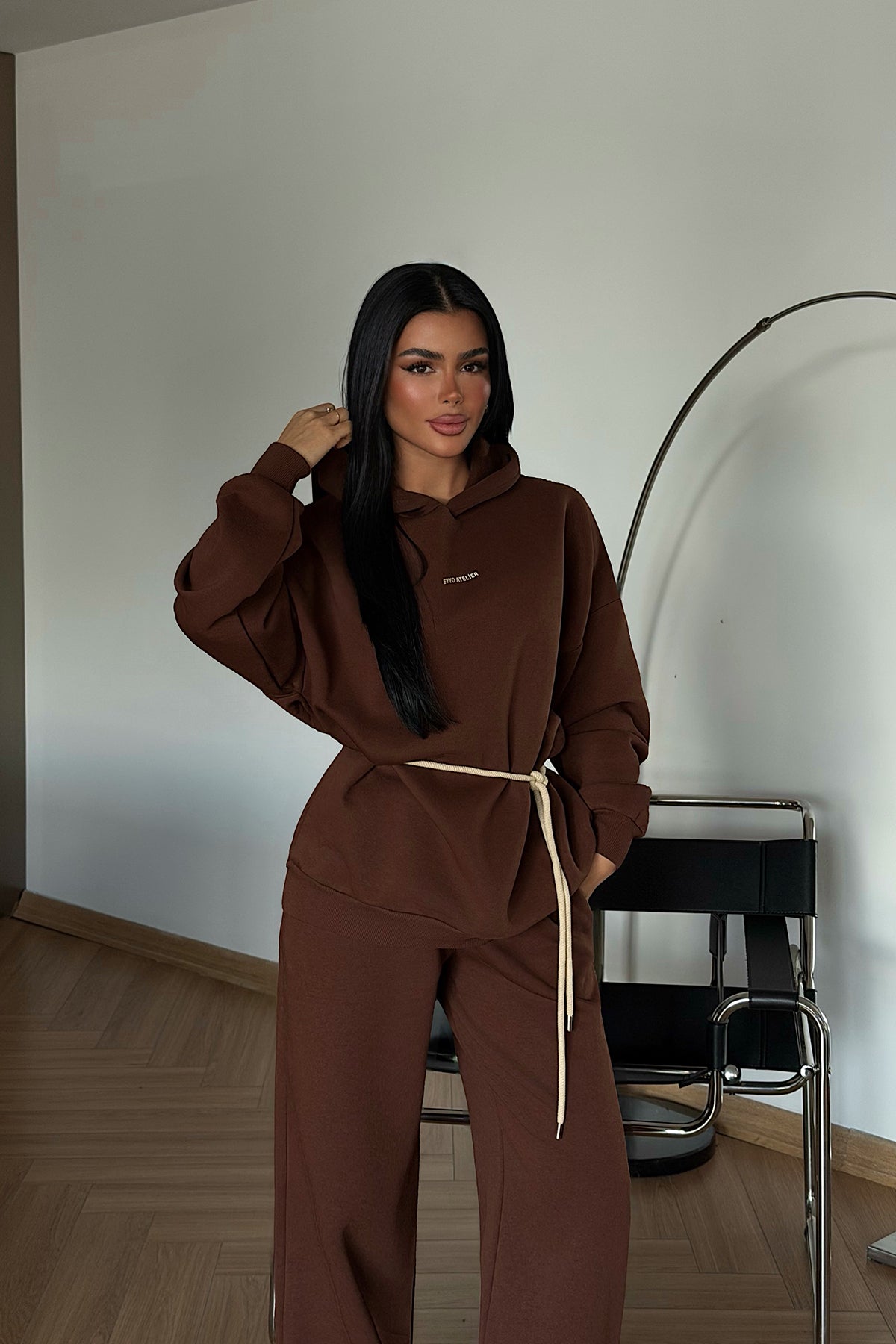 Kahverengi Cicely Eşofman Takımı 8