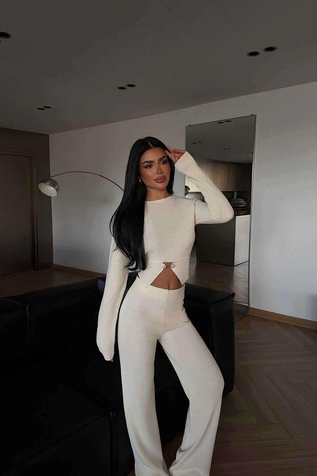 Krem Octavia Triko Takım 8