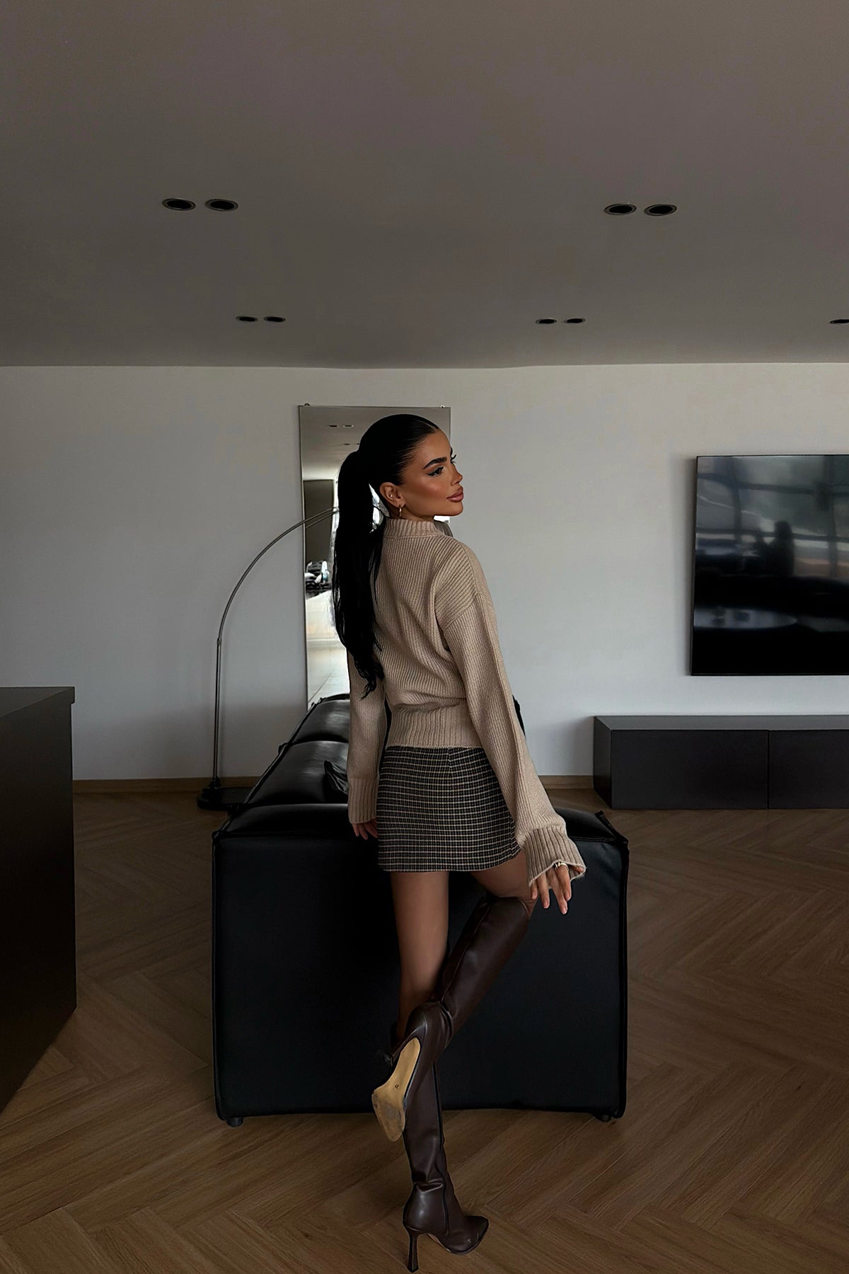 Krem Lilja Triko Hırka 16