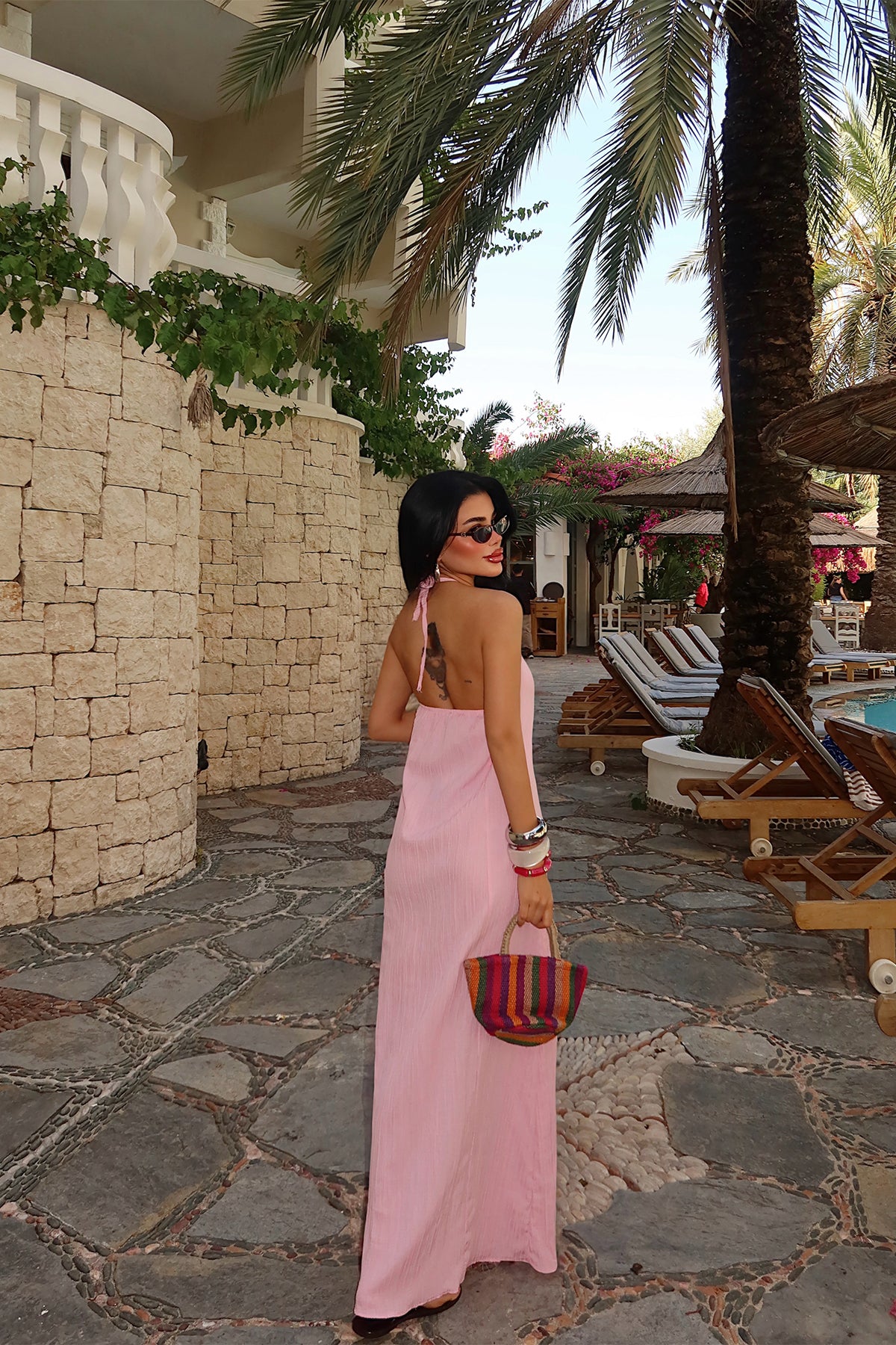 Pembe Hebbi Elbise 16