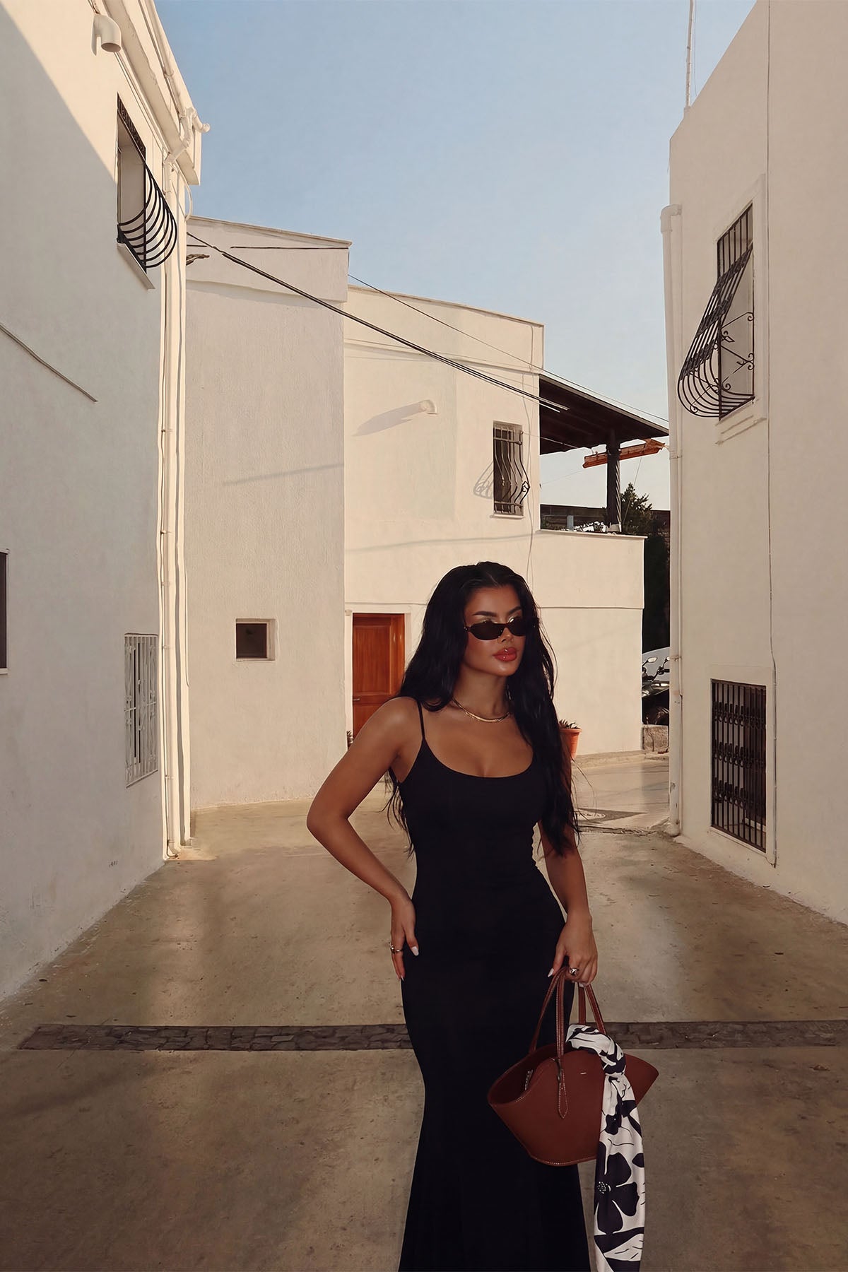 Renk: SİYAH | Siyah Carter Uzun Elbise 2