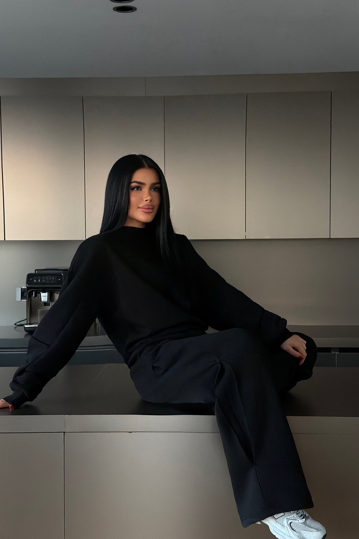 Siyah Valenty Eşofman Takımı 4