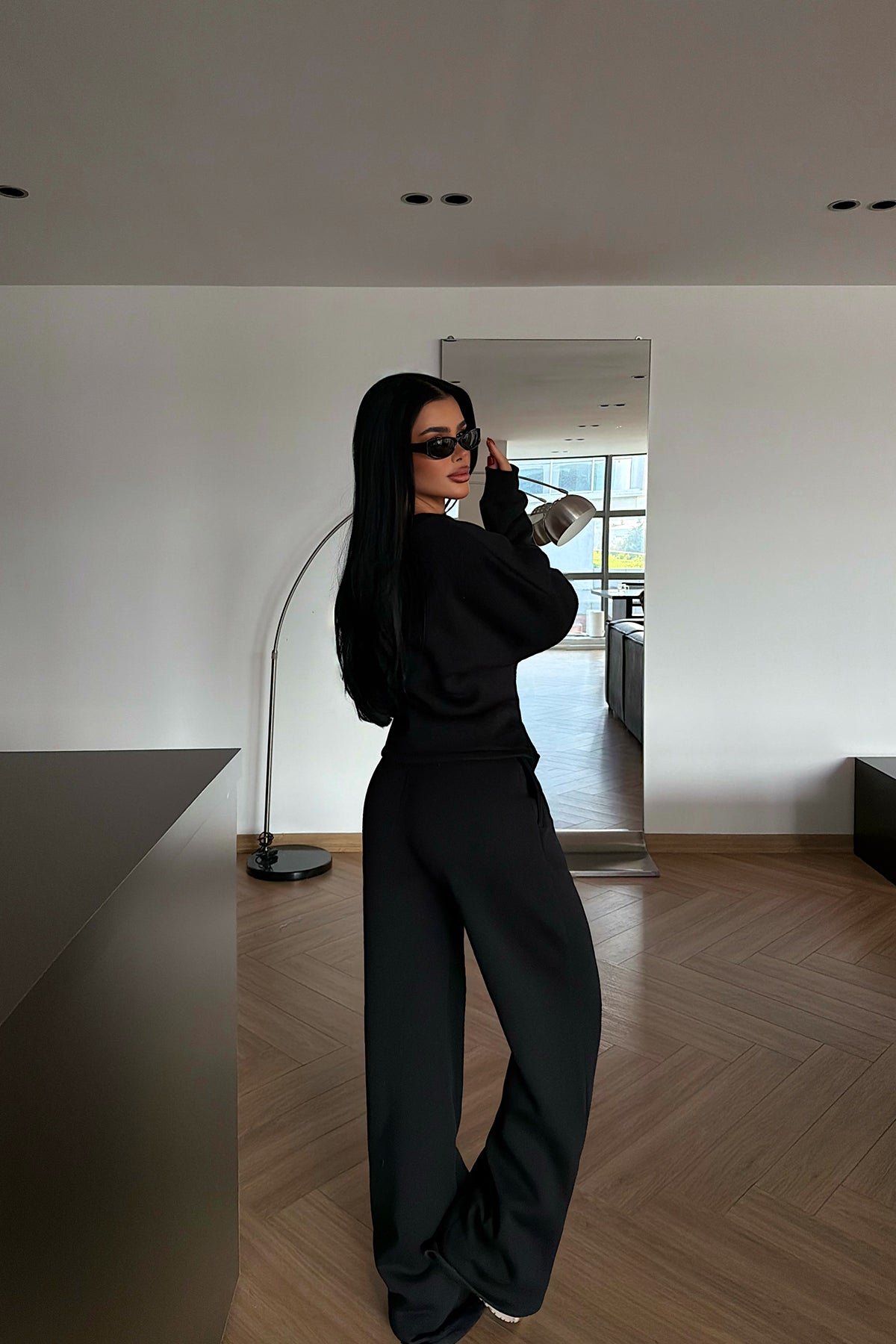 Siyah Luzzy Eşofman Takımı 16