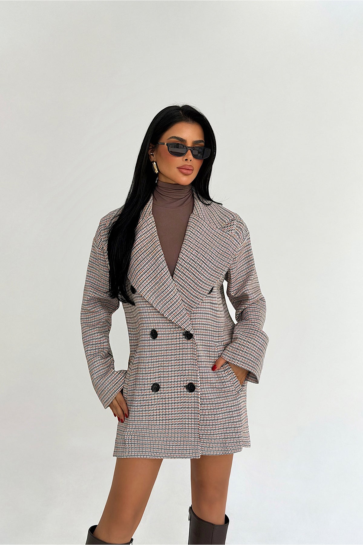 Renk: TURUNCU | Parinna Ceket ATE3972 2