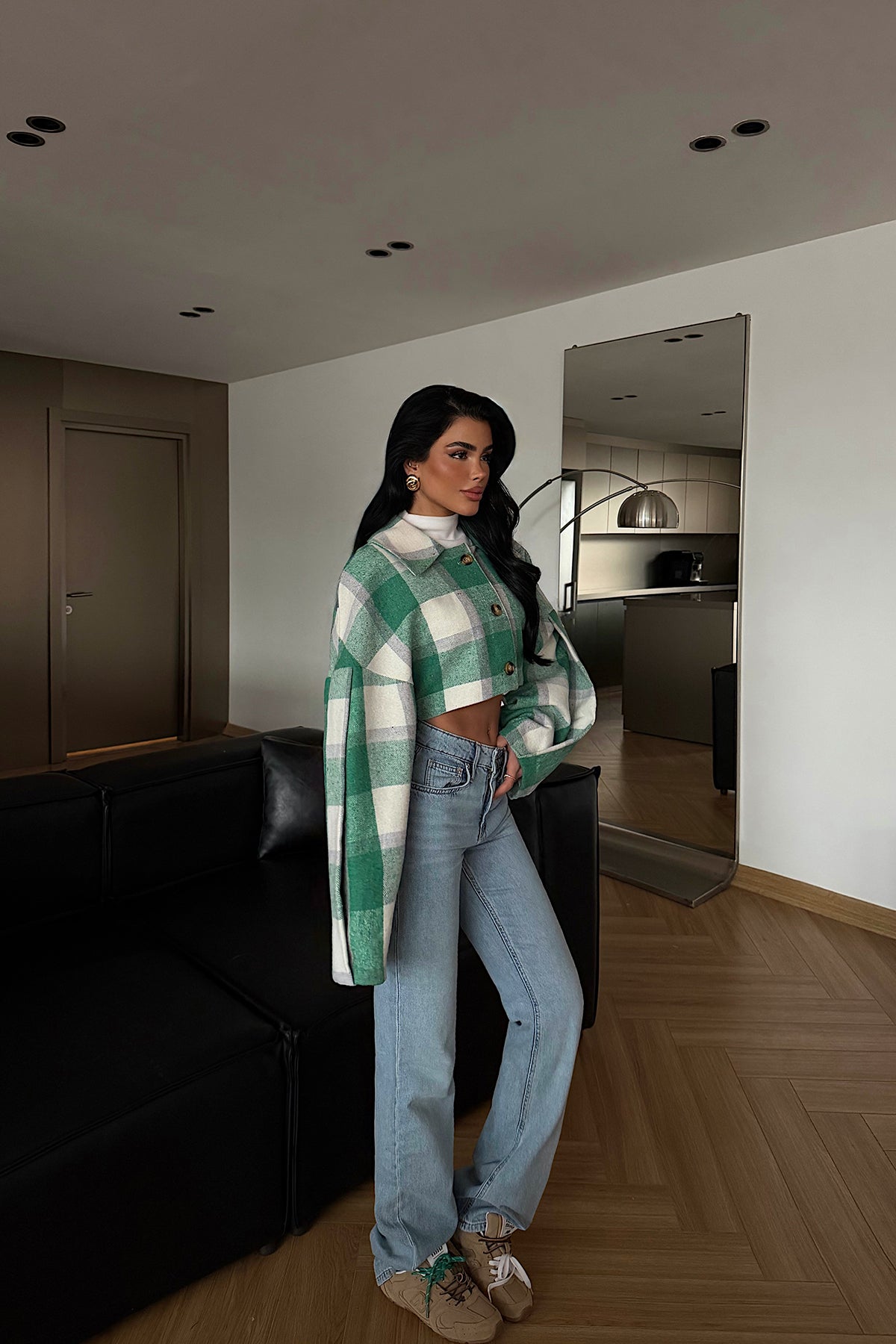Yeşil Suede Ceket 8