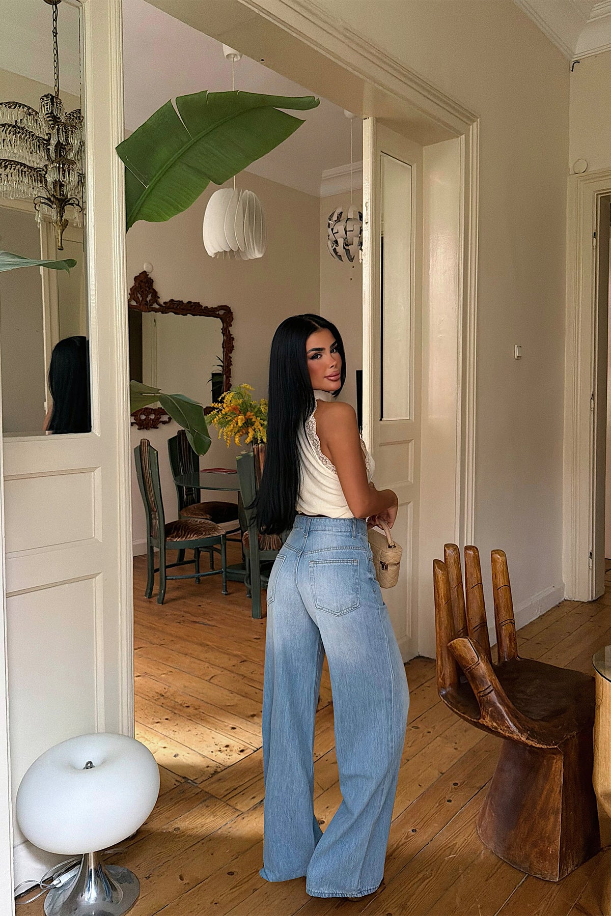 Yüksek Bel Jean 4