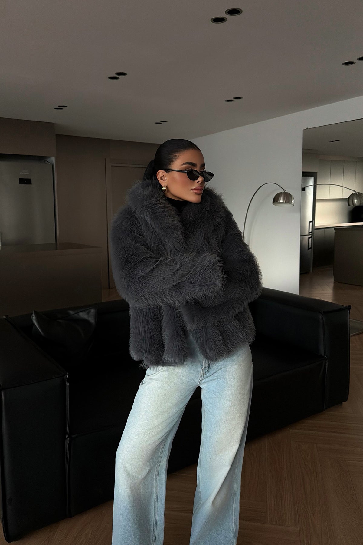 Smoked Fur Jacket