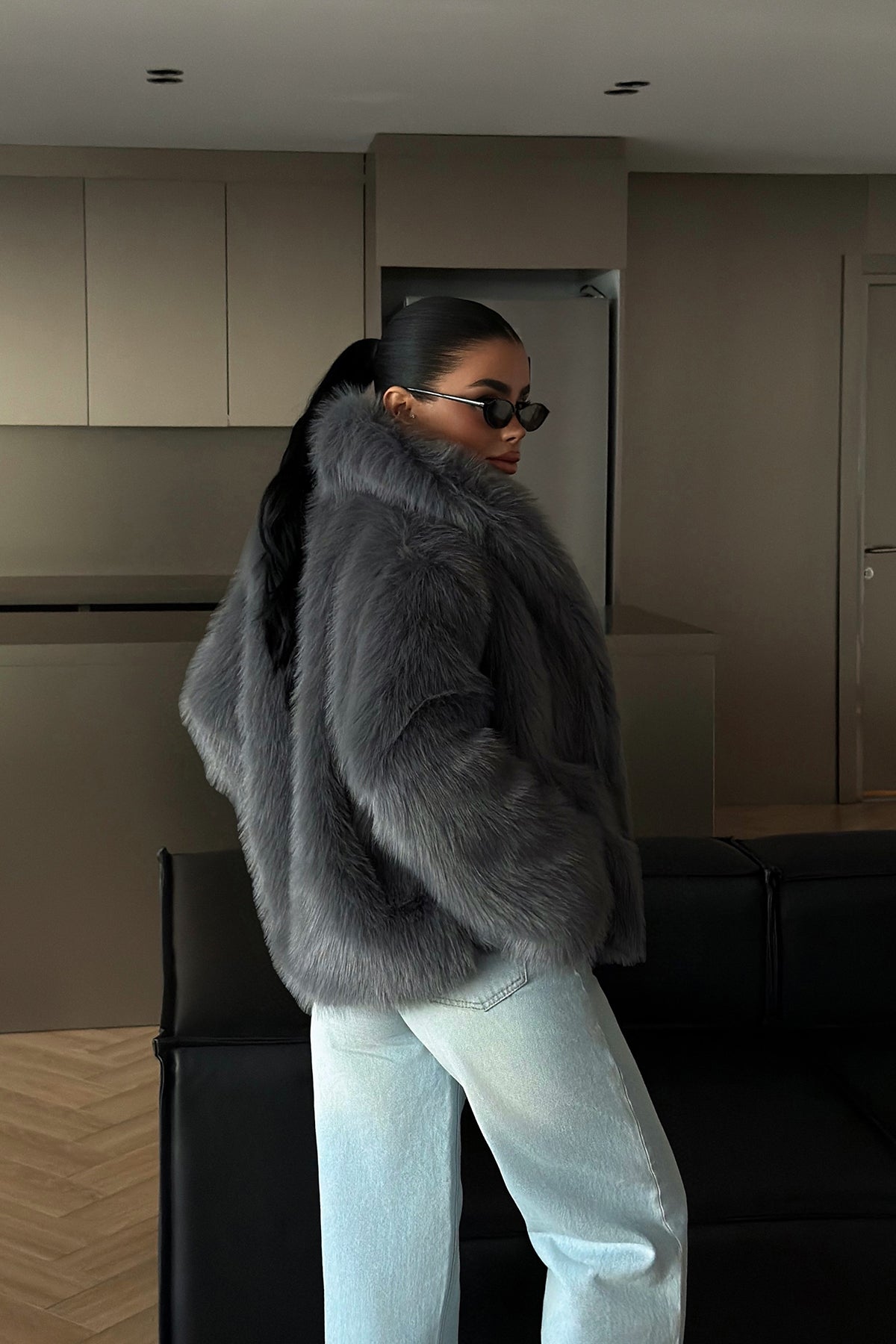 Smoked Fur Jacket