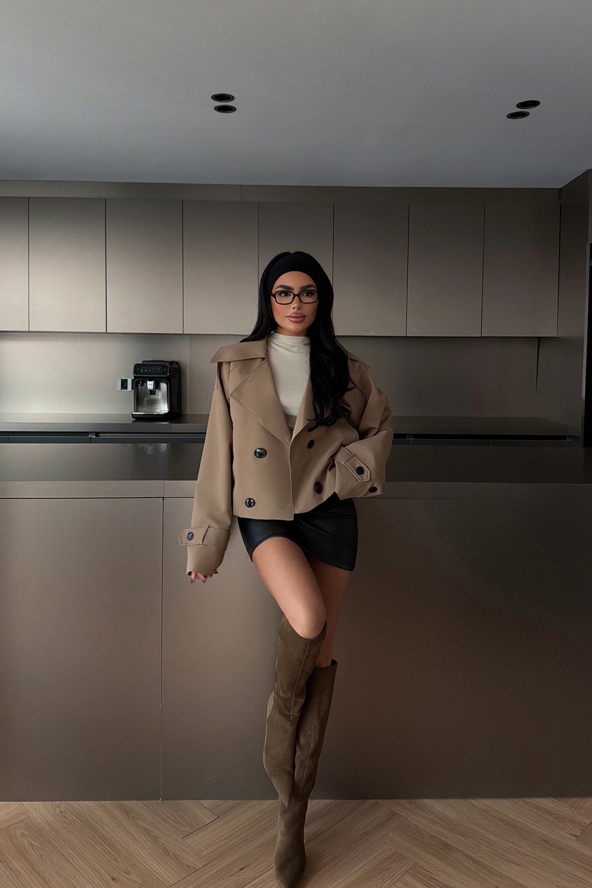 Brown Short Jacket