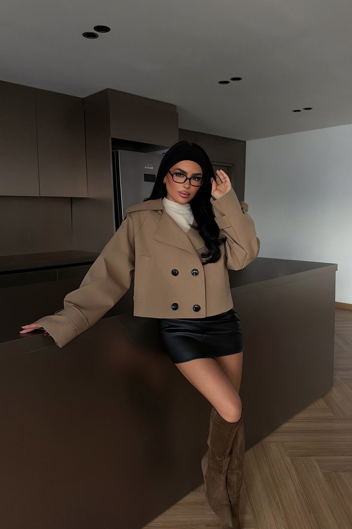 Brown Short Jacket