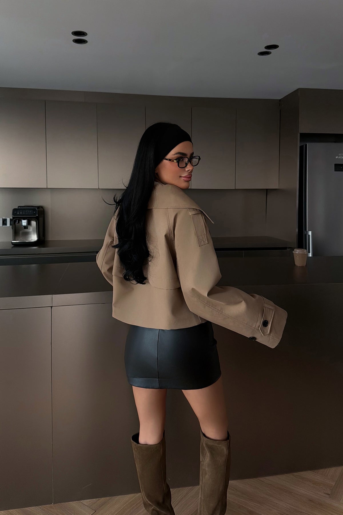 Brown Short Jacket