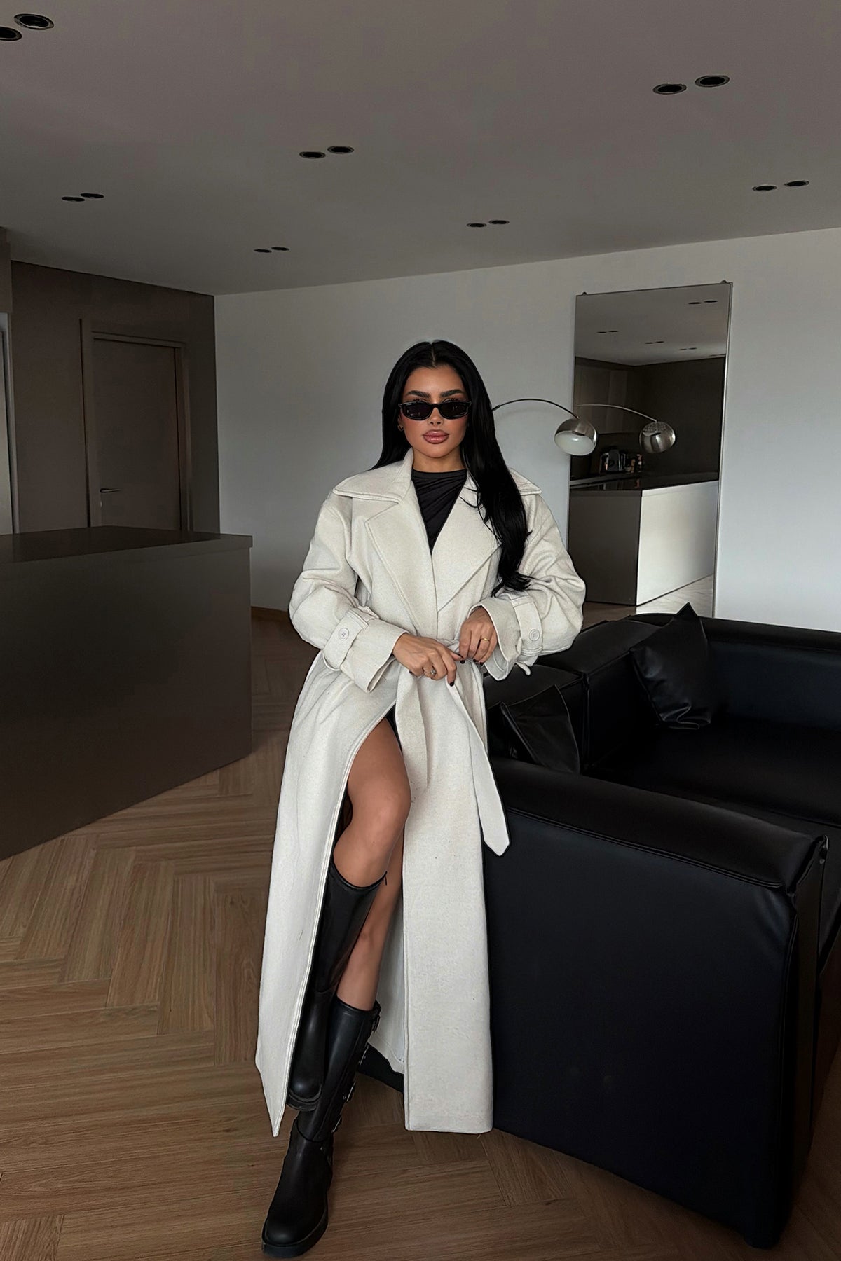 White Long Coat
