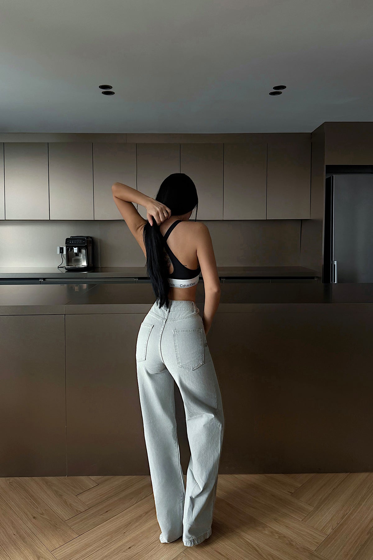 Gray Jeans