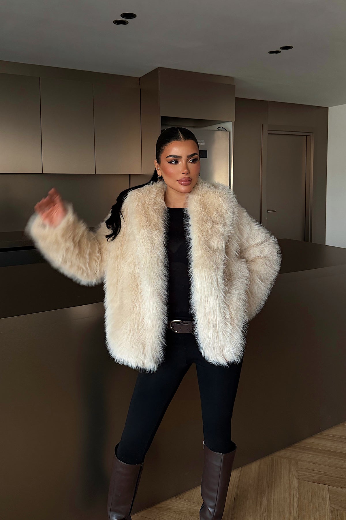 Yellow Rufina Fur