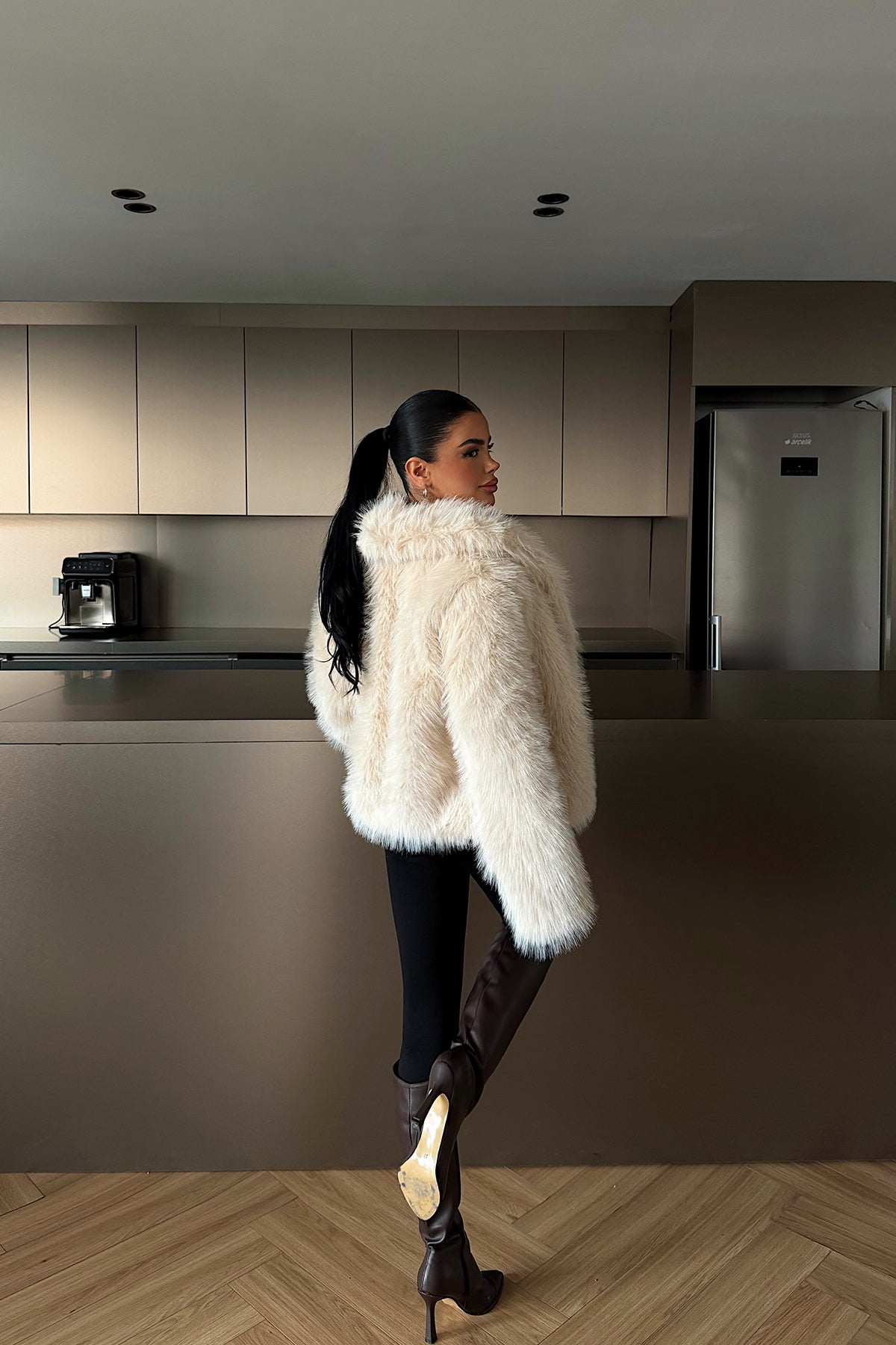 Yellow Rufina Fur