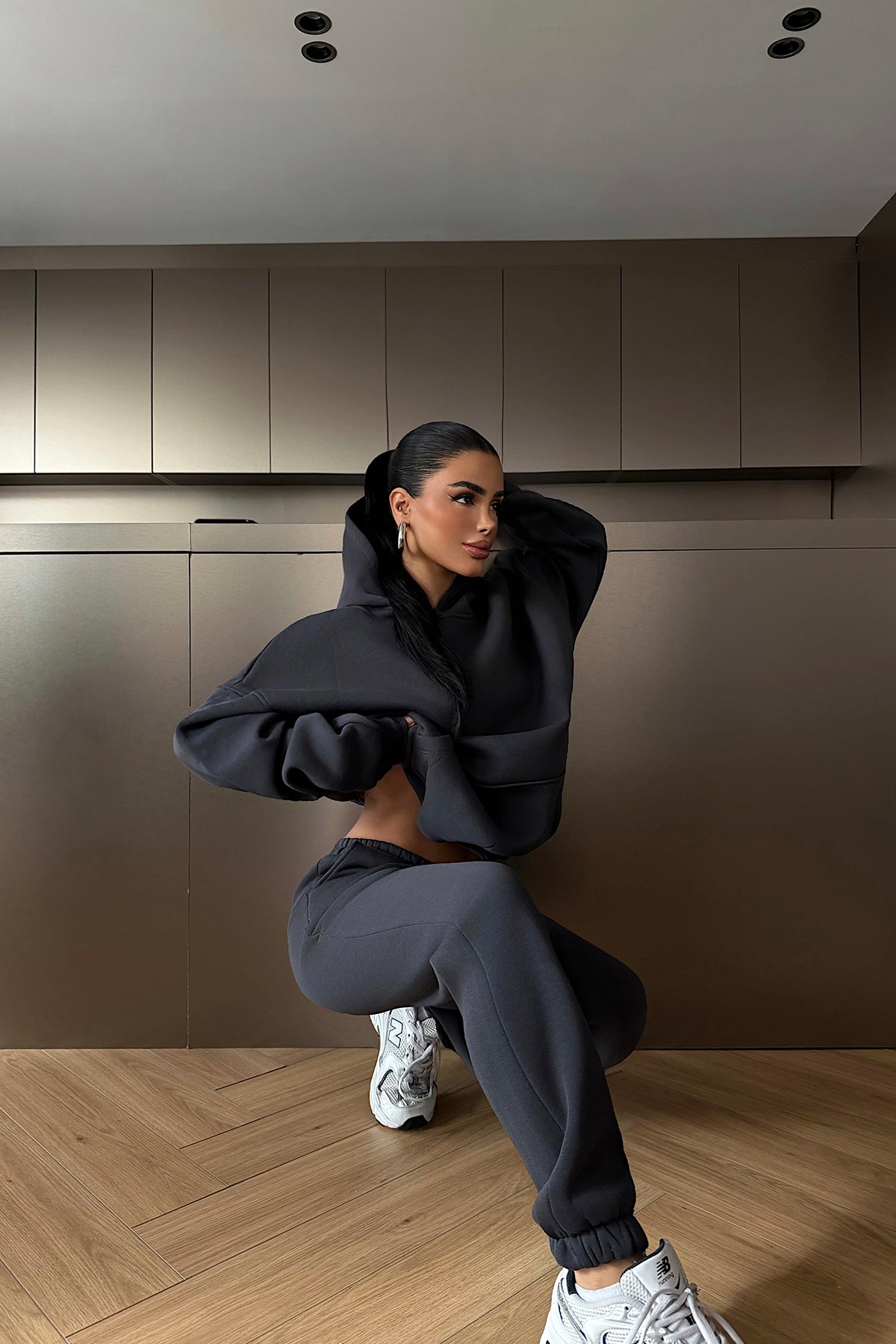 Anthracite Tracksuit Set