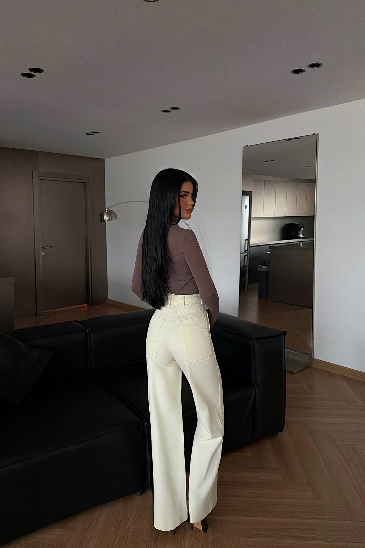 Off White Jean Trousers