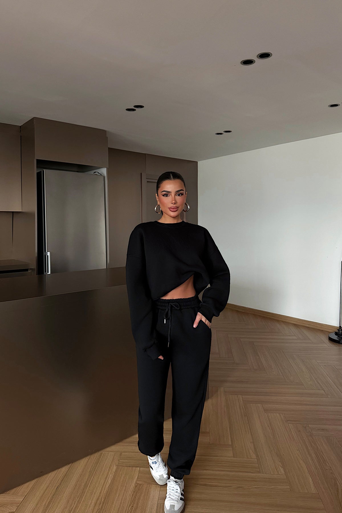 Black Basic Tracksuit