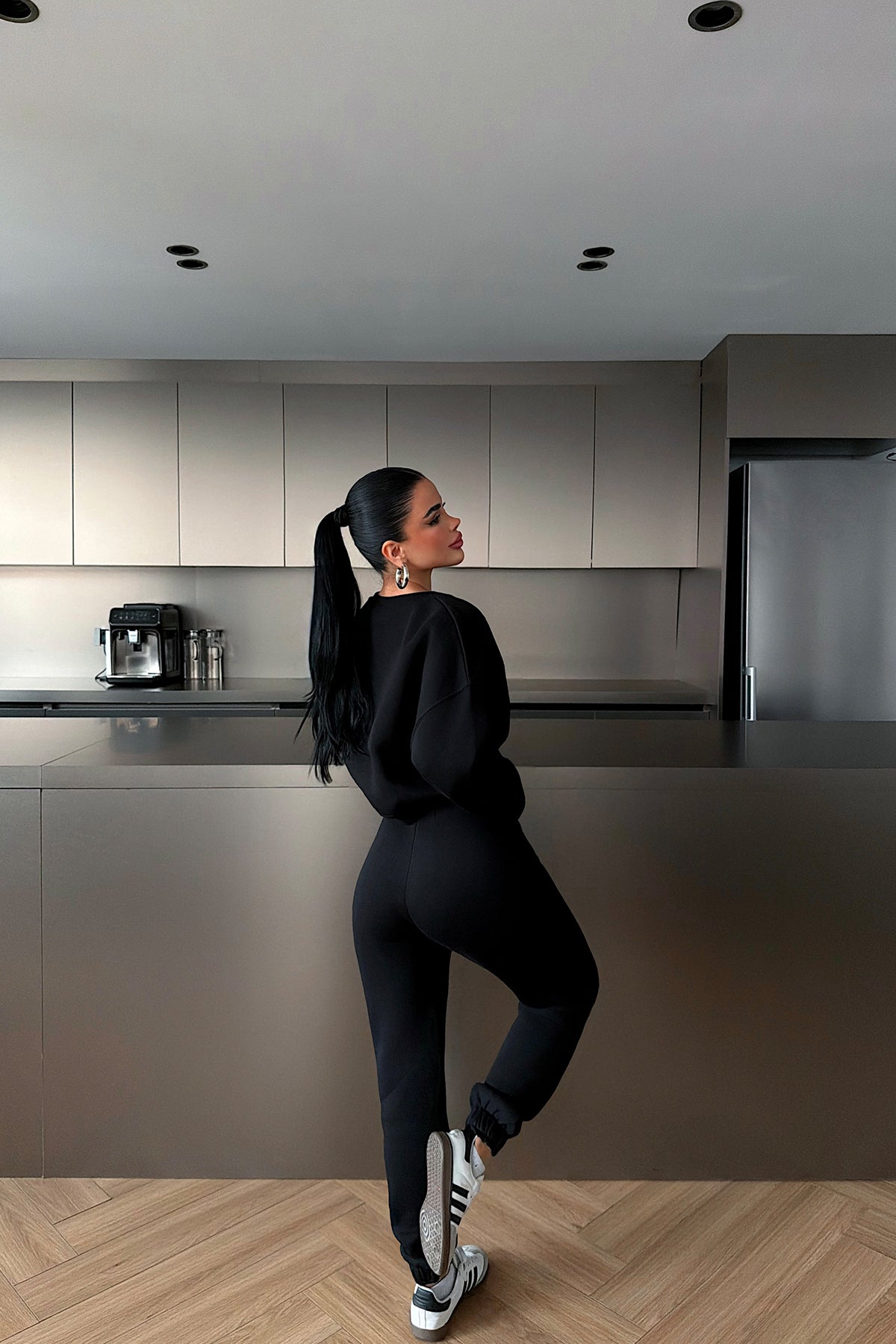 Black Basic Tracksuit