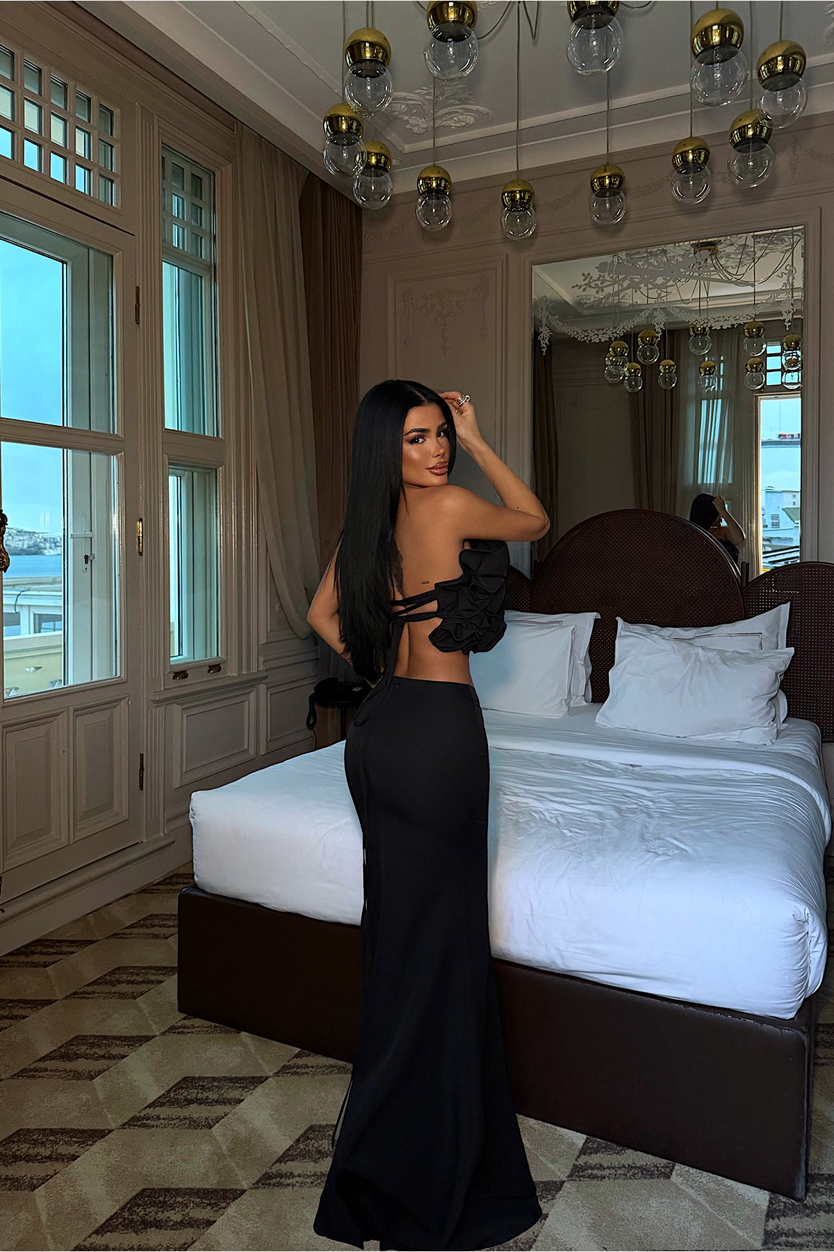 Black Skirt Suit