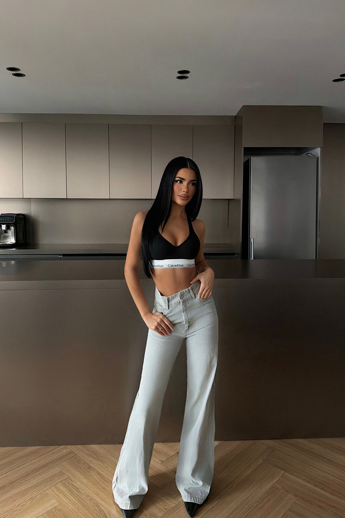 Gray Jeans
