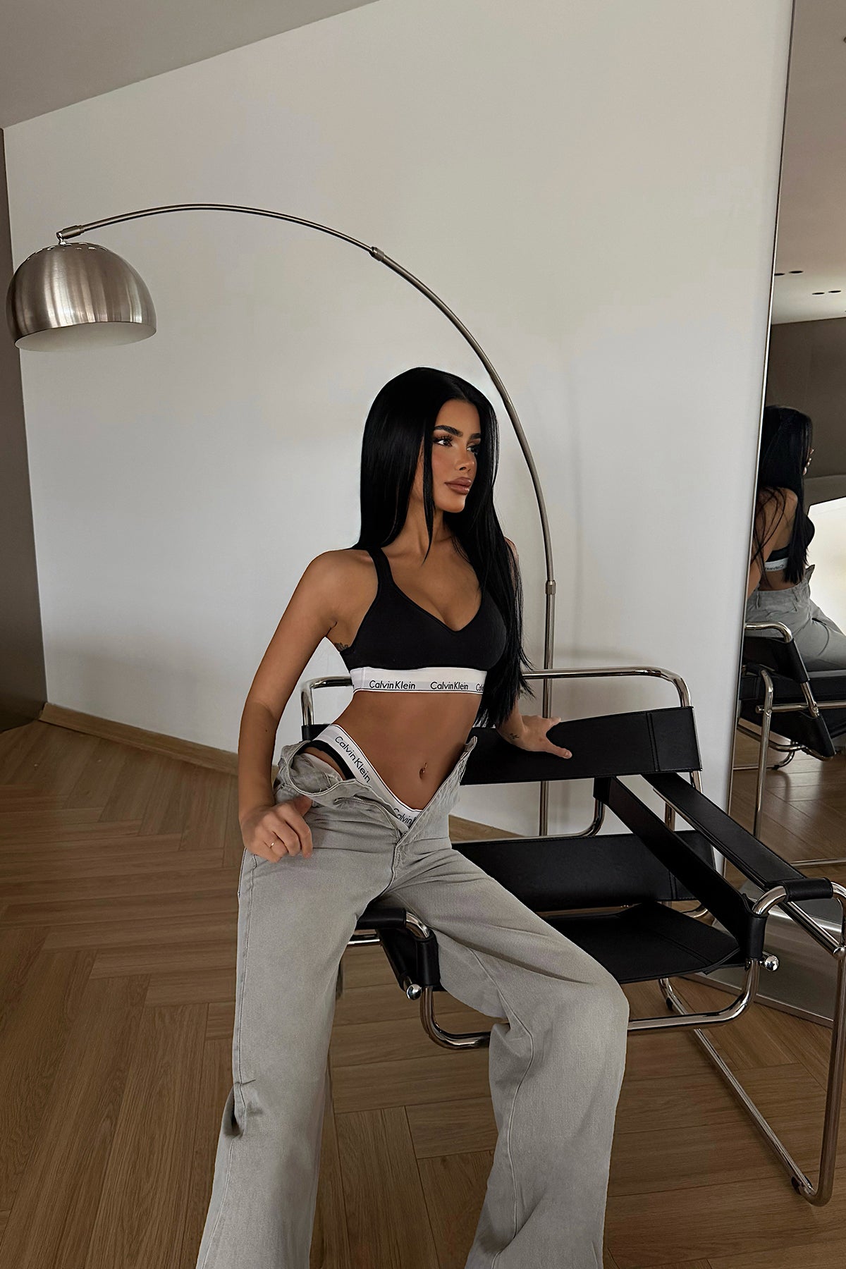 Gray Jeans