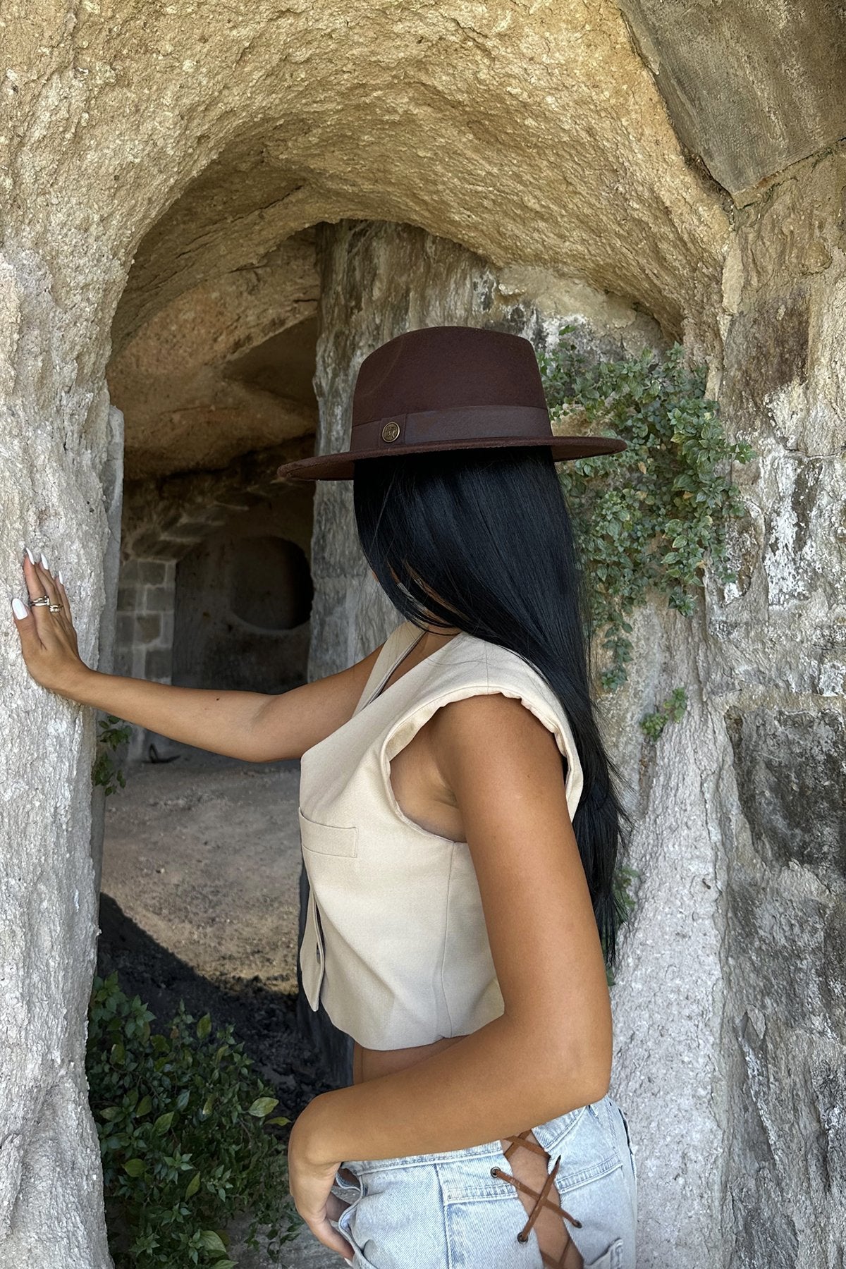 Dark Brown Cowboy Hat