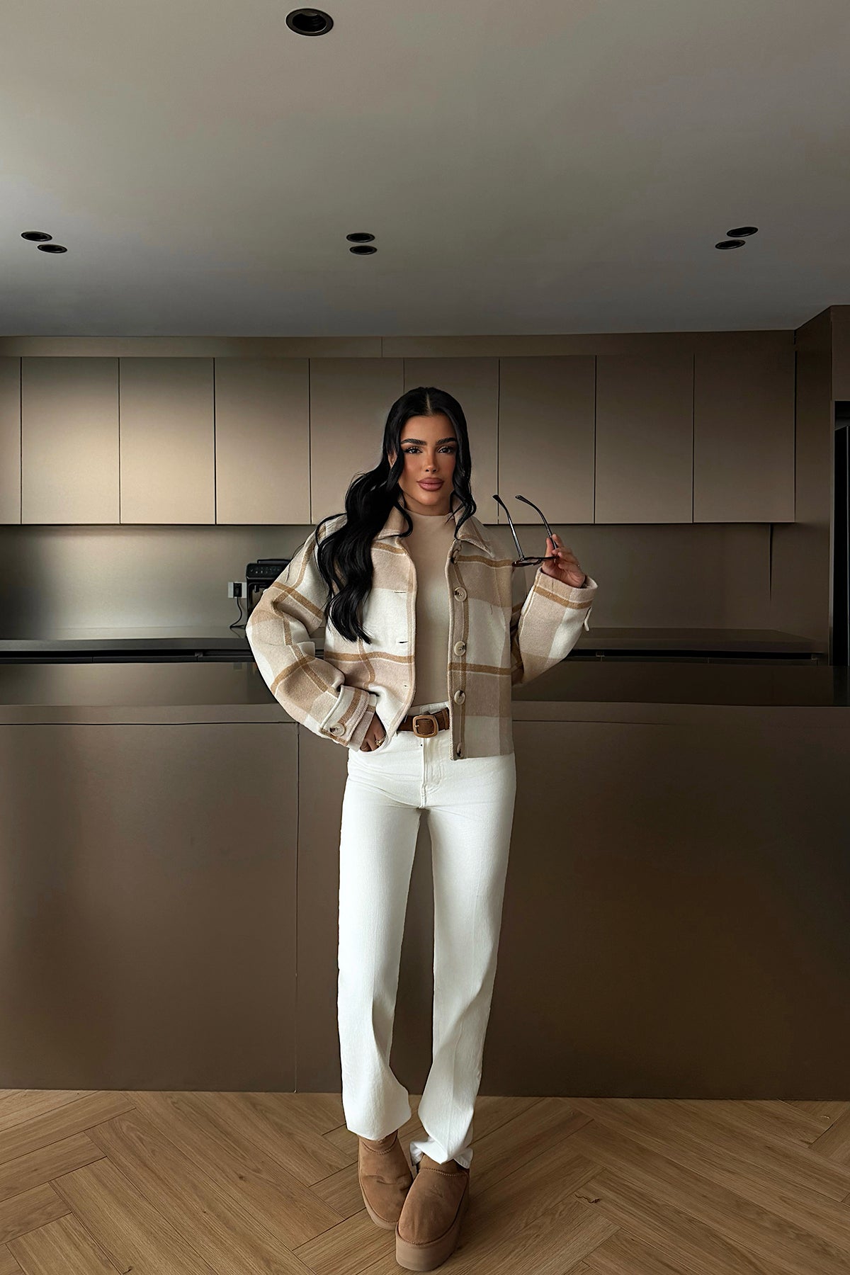 Beige Cashmere Jacket