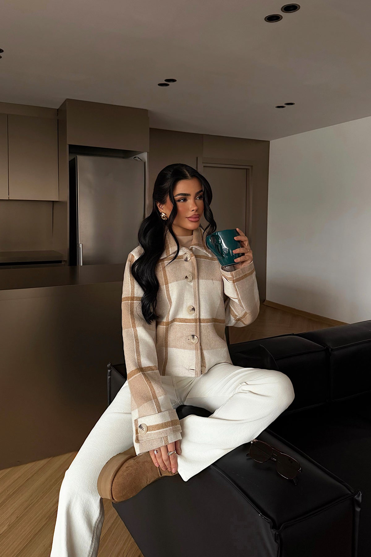 Beige Cashmere Jacket
