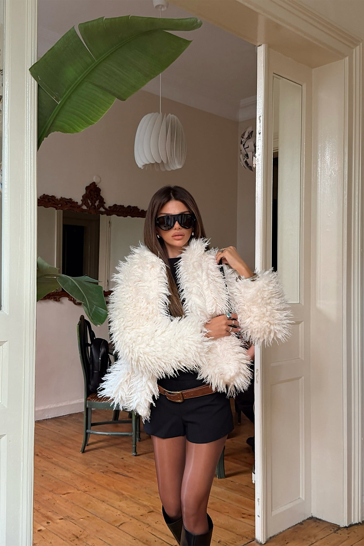 Bej Mayfair Kürk 4