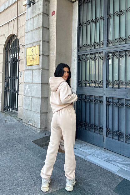 Beige Savannah Tracksuit Set