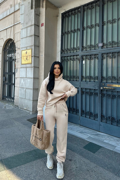 Beige Savannah Tracksuit Set