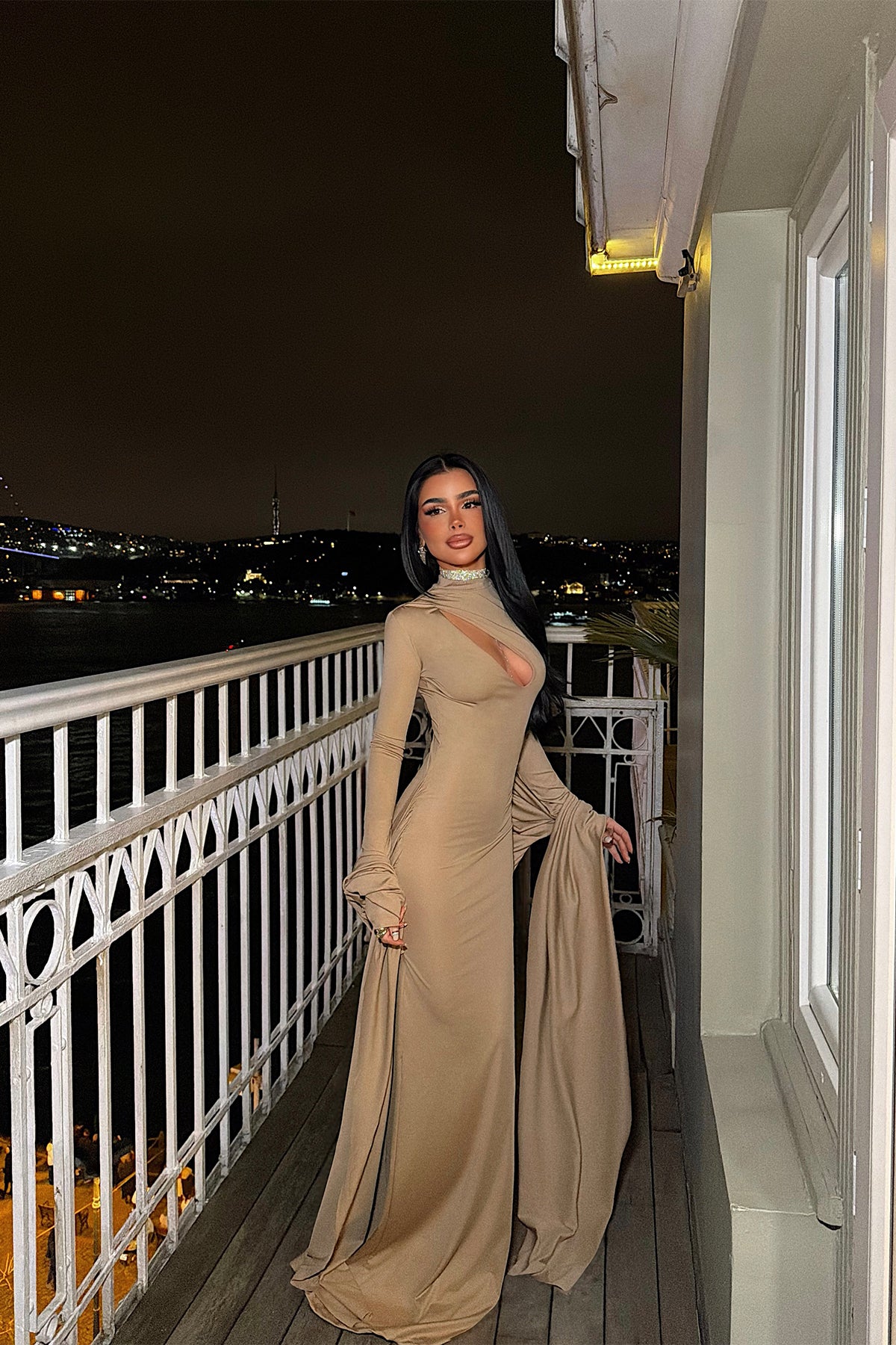 Bej Owang Elbise 20