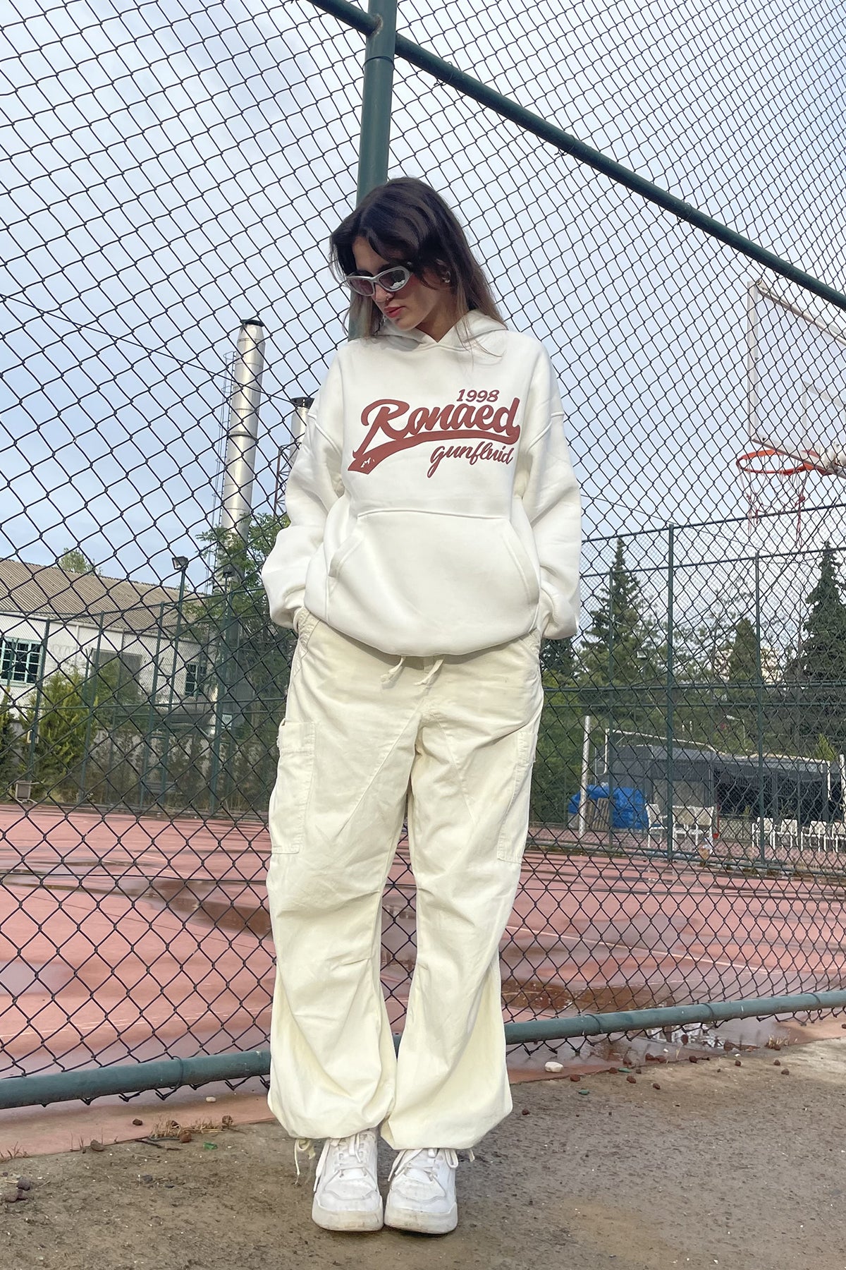 White 1988 Printed Sweat