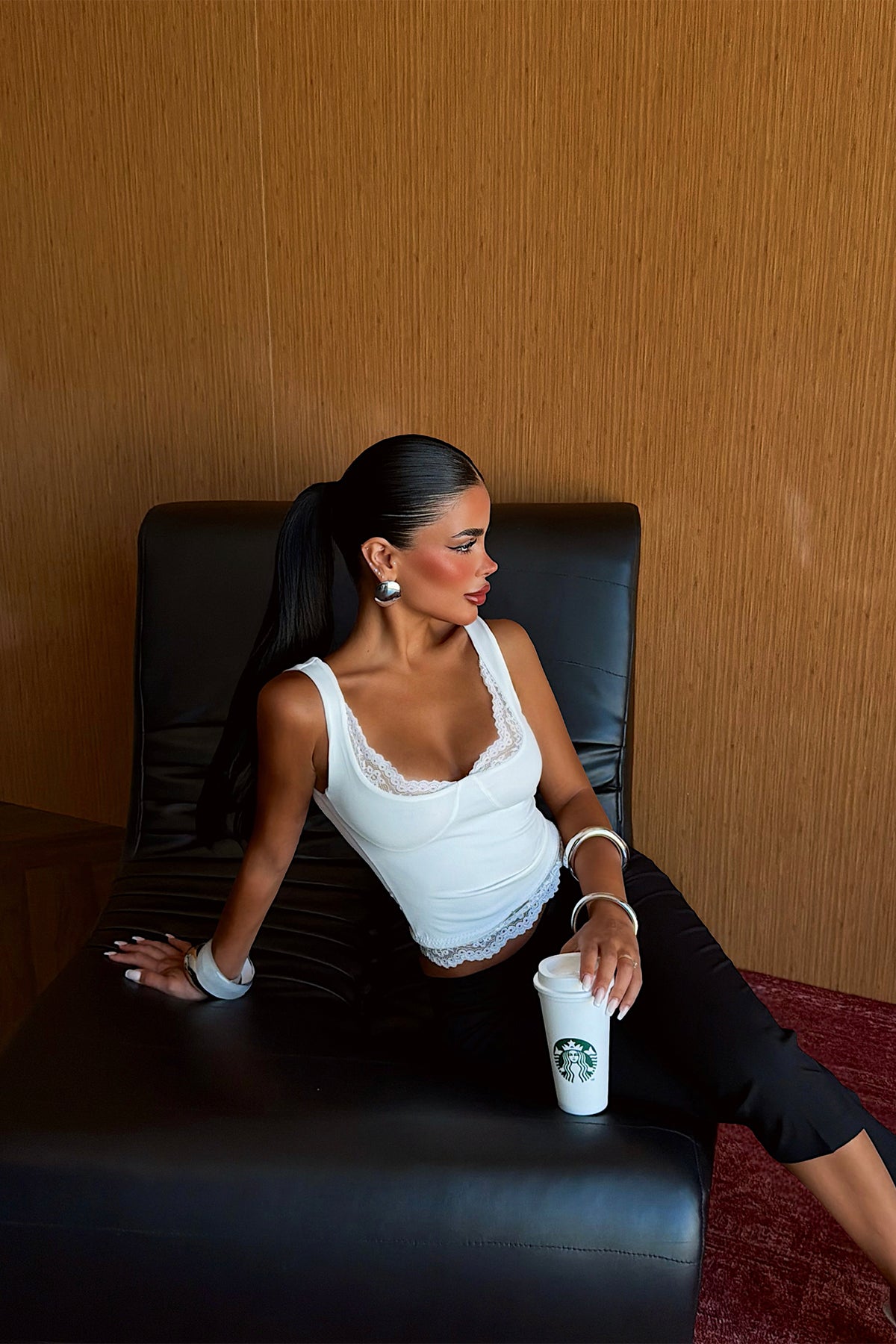 Beyaz Simara Crop Top 4