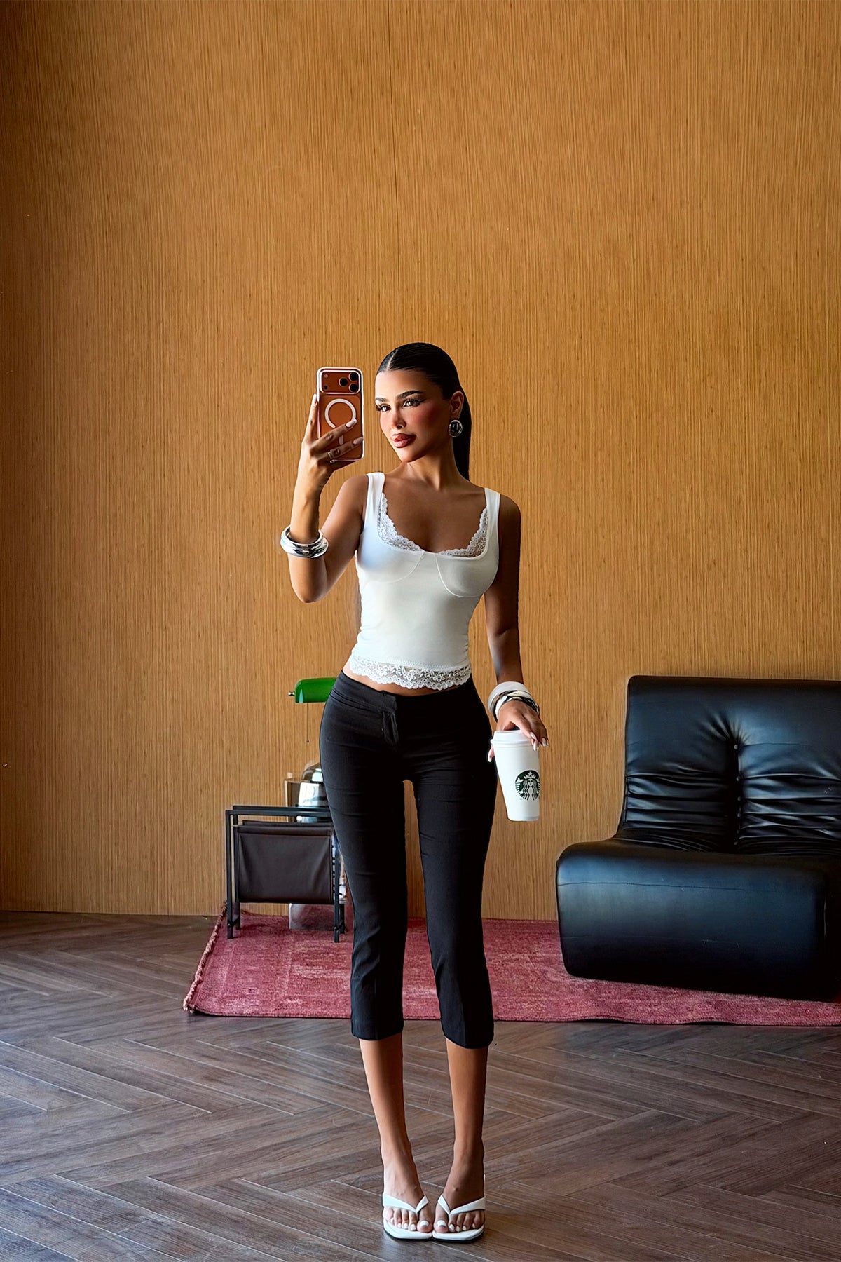 Beyaz Simara Crop Top 8