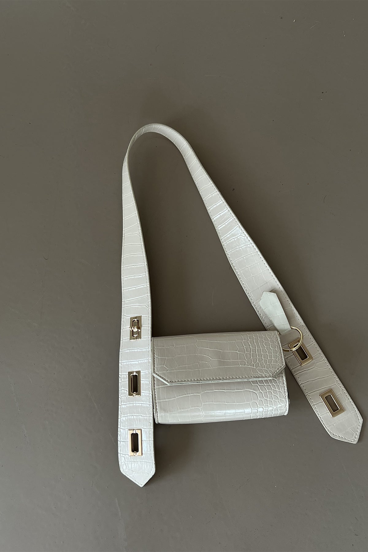 White Leather Bag