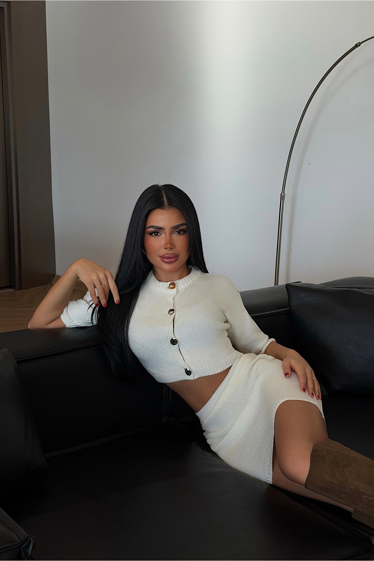 Beyaz Alondra Triko Takım 4