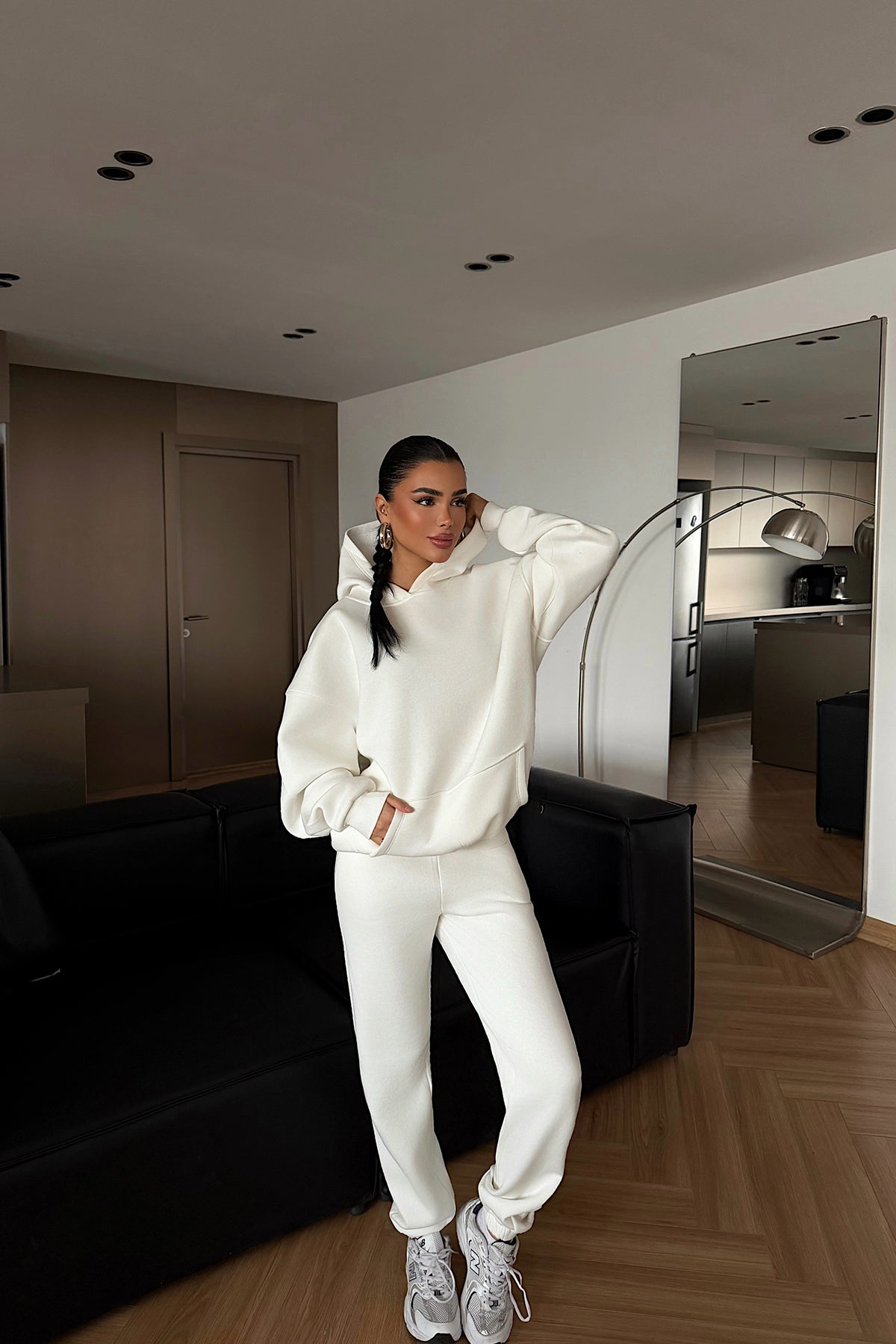 Beyaz Annie Eşofman Takımı 12