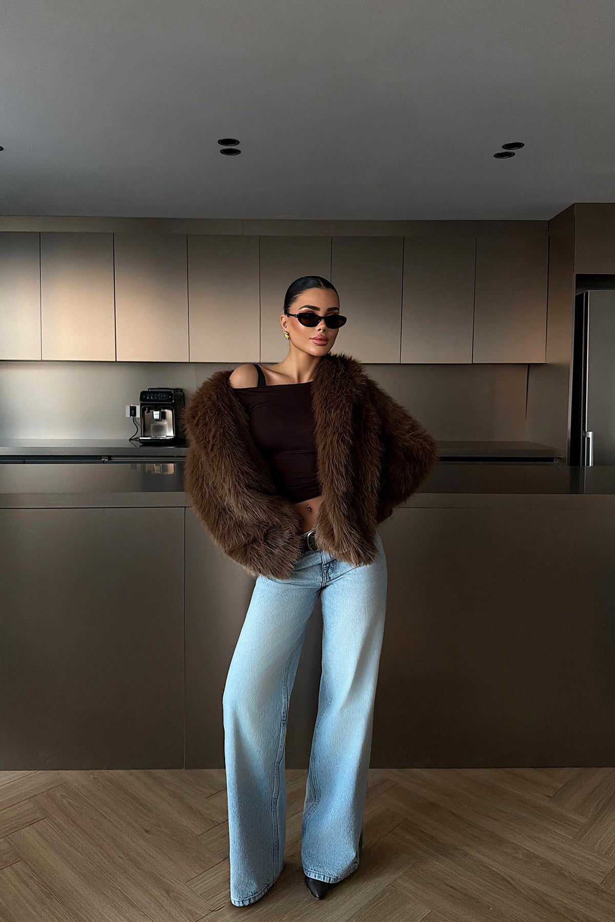 Brown Fur jacket
